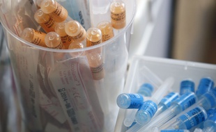 Illustration: des seringues servant à la vaccination.