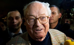Jean-Marie Le Pen, fondateur du FN le 29 mars 2015.
