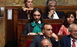 Cédric Villani et d'autres députés LREM à l'Assemblée.