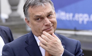 Le Premier ministre hongrois Viktor Orban à Bruxelles le 19 mars 2015