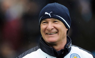 Claudio Ranieri lors du match entre Leicester et Manchester City le 6 février 2016.