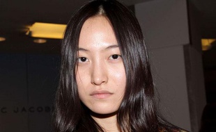 Le mannequin coréen Daul Kim, à New York, le 5 février 2009.