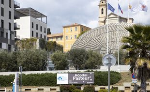 L'Hopital Pasteur de Nice. (Illustration)