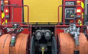 Les pompiers sont intervenus à Besançon un peu avant 20h pour sauver l'homme. Illustratio