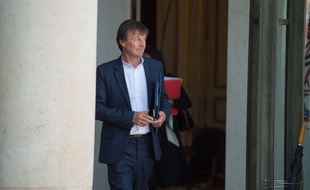 Le ministre de la Transition énergétique, Nicolas Hulot