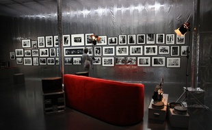 La Silver Factory d'Andy Warhol recréé au Centre Pompidou Metz.