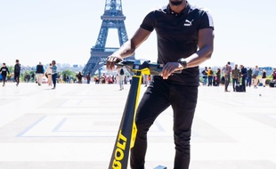 Usain, fais gaffe à me garer ça correctement STP.
