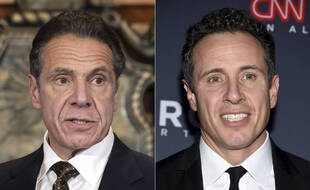 CNN a licencié son présentateur Chris Cuomo (à droite), qui a joué un rôle pour répondre aux accusations de harcèlement sexuel visant son frère, l'ex-gouverneur de New York, Andrew Cuomo.