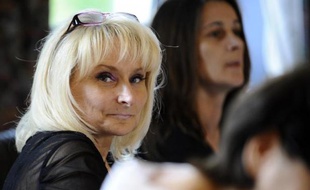 L'ex-adjointe au maire de Hayange Marie Da Silva à la mairie de Hayange, le 3 septembre 2014