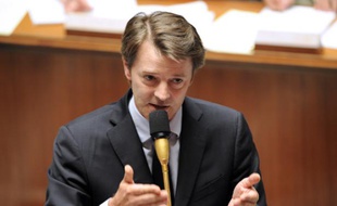 Le ministre du budget François Baroin à l'Assemblée Nationale, le 7 juin 2011 à Paris
