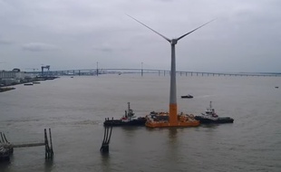 L'éolienne Floatgen