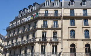 Façade d'un appartement parisien (illustration)