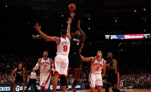 Au Madison Square Garden de New York, le Heat de miami a dominé les Knicks (87-70) pour s'envoler dans la série (3-0) des play-offs NBA