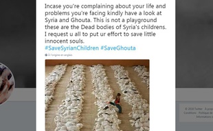 Cette photo n'a pas été prise en Syrie, mais en Irak en 2003.