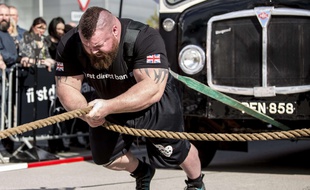 Eddie Hall, le troisième homme le plus fort de la Terre.