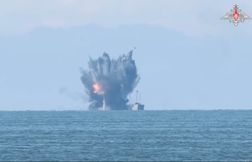 La Russie diffuse les images explosives d’un nouveau drone naval redoutable