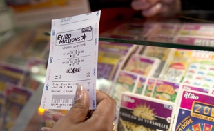 Ticket Euro Millions, illustration.