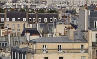 Des immeubles parisiens en 2013.