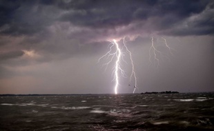 Illustration d'un orage.