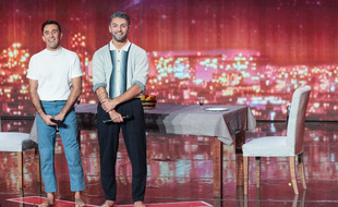 Alex et Alex (Alex Francoeur et Alexandre Carlos), candidats de La France a un incroyable talent.