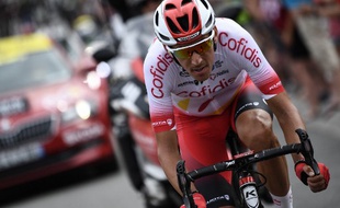 Stéphane Rossetto lors du dernier Tour de France