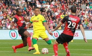 L'attaquant du FC Nantes Yacine Bammou.