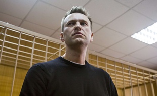 Alexeï Navalny lors de son procès à Moscou, le 27 mars 2017.