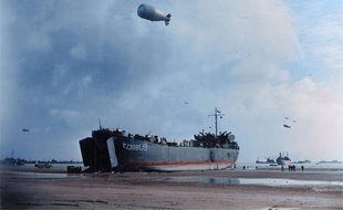 Le débarquement sur les plages de Normandie, le 6 juin 1944.