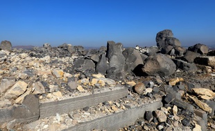 Dans la région syrienne d'Afrine, cible d'une offensive turque, un temple de 3.000 ans a été frappé de plein fouet par des raids aériens.