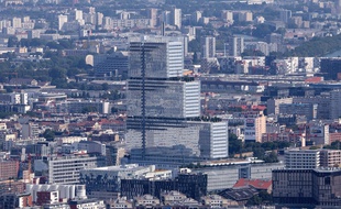 Le nouveau palais de justice de Paris, dans le 17e arrondissement.