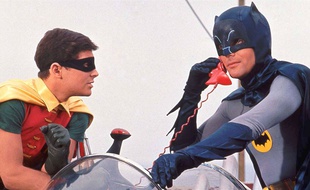 Burt Ward et Adam West dans Batman (1966) de Leslie H. Martinson