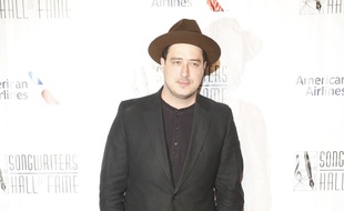 Le chanteur Marcus Mumford à New York.
