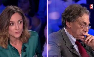 Camille Chamoux interpelle «papy» Finkielkraut sur le plateau de «ONPC»