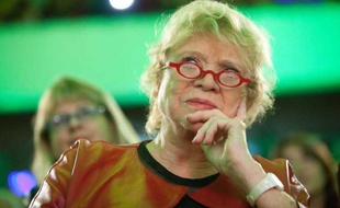 Eva Joly au congrès des Verts européens, à Paris, le 12 novembre 2011.