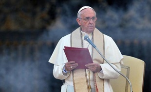 Le pape François sur la place Saint-Pierre à Rome, le 5 août 2014