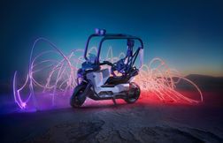 BMW propose un nouveau scooter « sans casque »
