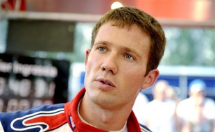 Le pilote de rallye français, Sébastien Ogier, le 29 juillet 2010.