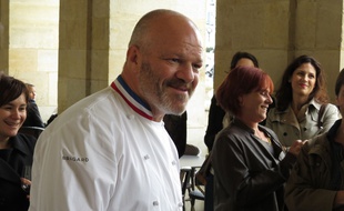Philippe Etchebest a présenté son livre dans sa nouvelle brasserie bordelaise.