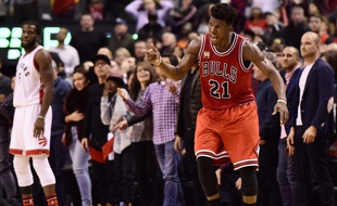 Jimmy Butler face à Toronto, le 3 janvier 2016