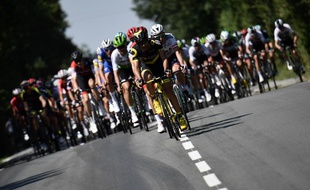 Le peloton du Tour de France part de la Baule ce mardi.