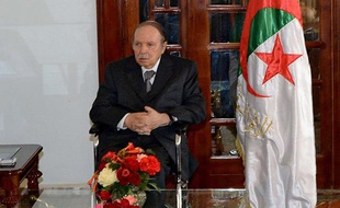 Le président algérien Abdelaziz Bouteflika à Alger, le 16 juillet 2013.