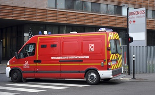 Le service des urgences de l'hôpital de Valenciennes, le 22/12/2014.