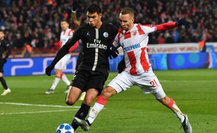 Thiago Silva a régné en maître à Belgrade.
