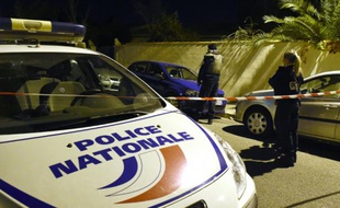 Périmètre de sécurité à Marseille après l'agression d'un enseignant juif, le 18 novembre 2015