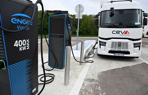 Le premier corridor de camions électriques est lancé entre Avignon et Lille