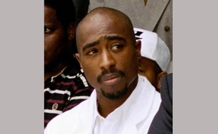 Le rappeur disparu Tupac Shakur.