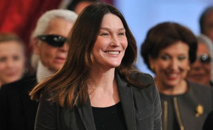 Carla Bruni-Sarkozy au palais de l'Elysée, à Paris, le 14 mars 2012.