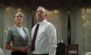Robin Wright et Kevin Spacey dans la série «House of Cards».