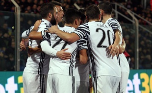 La Juventus de Turin lors du match à Crotone mercredi
