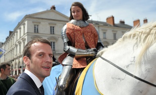 Emmanuel Macron à Orléans, le 8 mai 2016.